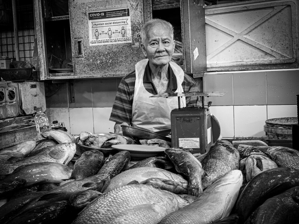 Singapore food hawker